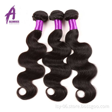 Peruvian Body wave Full and Intact Cuticle Hair weaving, Hot Sale dyeable Virgin Human hair extension private label